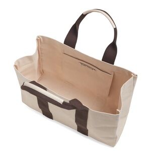 Le Bar Marche La Plage (Limited) Beach Tote Curateur Rachel Zoe Beige NWT